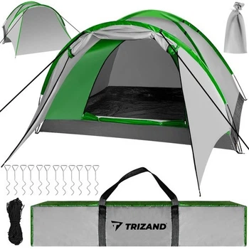 Туристическая палатка водонепроницаемая Trizand Nevada 2 - 4 человека 200 х 200 х 140 см (23483)