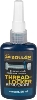 Герметик фиксатор резьбы (Zollex) 245 синий 50мл. (15025)