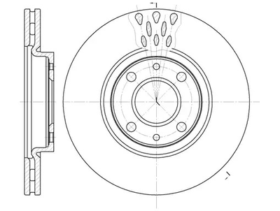 Диск тормозной CHRYSLER YPSILON, PEUGEOT BIPPER, REMSA (644310)