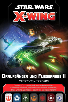 Dodatki do gry Asmodee Star Wars X-Wing 2 edycja Daredevil i Pilot Ace II (0841333119829)