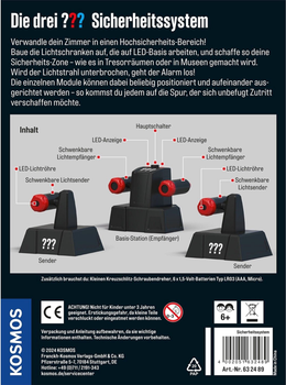 Zestaw detektywa Kosmos The Three System bezpieczeństwa (4002051632489)