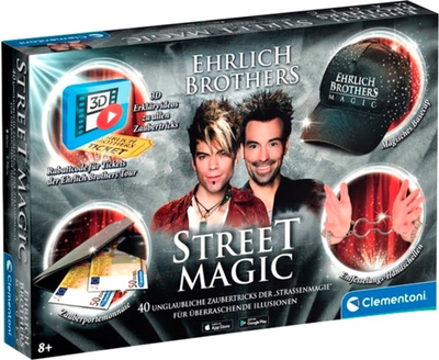 Zestaw magiczny Clementoni Ehrlich Brothers Street Magic (8005125592999)