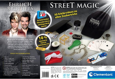 Набір магічний Clementoni Ehrlich Brothers Street Magic (8005125592999)