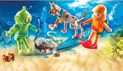 Zestaw zabawek Playmobil Scooby Doo Adventure Ghost Diver 31 szt (4008789707086)