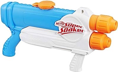 Пістолет Hasbro Nerf Super Soaker Barracuda Біло-блакитний (5010993534302)