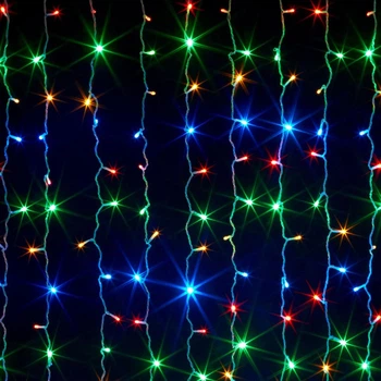 Гирлянда светодиодная VENOM уличная "Водопад" 240LED, белый провод (LS-WATERFALL-240LED-WC)