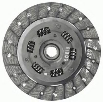 Диск зчеплення (тип КПП: MA, BE4R) Peugeot Partner / Citroen Berlingo 1.6 (бензин) 1996-2011 2938ST SASSONE (Італія)