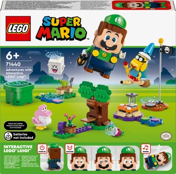 Конструктор LEGO Super Mario Приключения с интерактивной фигуркой Конструктор LEGO Super Mario Приключения с интерактивной фигуркой