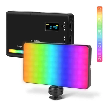 Видеосвет Video Light RGB Накамерный свет 8W Лампа для съемки и селфи, для фото и видео Заполняющий свет