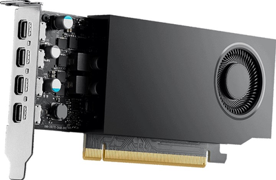 Відеокарта PNY PCI-Ex NVIDIA Quadro RTX A1000 8GB GDDR6 (128bit) (1462/12000) (4 x miniDisplayPort) (VCNRTXA1000-SB)