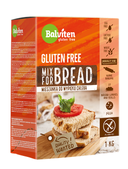 Смесь без глютена для хлеба, булочек, пиццы Balviten 1кг