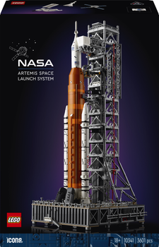 Конструктор LEGO Icons Система космического запуска NASA "Артемида" 3601 деталь (10341)