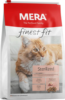 Сухий корм для котів Mera Finest Fit Sterilized зі свіжим м'ясом птиці та журавлиною 10 кг (4025877340451)