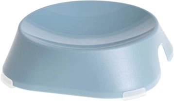 Плоска миска Fiboo Flat Bowl з антиковзаючими накладками Блакитна (FIB0085)