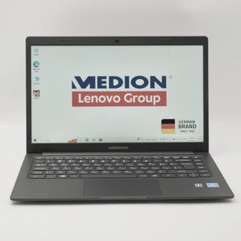 Ультрабук 14" Medion (Lenovo Group) E4251 Intel Celeron N4000 RAM 4 ГБ SSD 1 ТБ IPS FullHD Win10 б/в Стильний металевий корпус (3003)