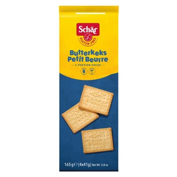 Печиво без глютену пісочне "Butterkeks - Petit beurre" Dr. Schar 165 г