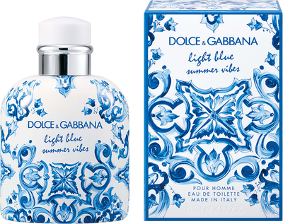 Woda toaletowa męska Dolce&Gabbana Light Blue Summer Vibes 125 ml (8057971183579)