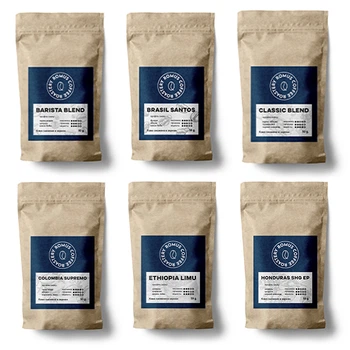 Дегустационный набор зернового кофе Romus Coffee Roastery 6 видов (889567)