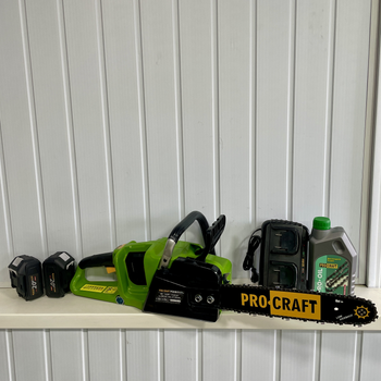 Пила ланцюгова ProCraft PCA40/2 (2 акб 4Аг + ЗП)