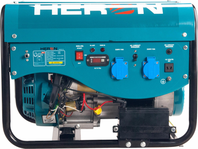 Генератор Бензин-газ Heron 8896317 2,4 кВ AVR одна фаза