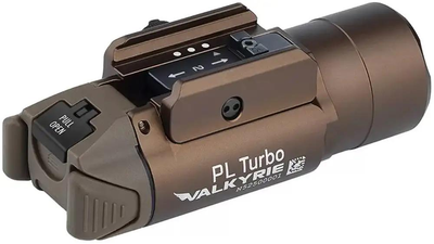 Ліхтар Olight PL Turbo Valkyrie. Desert Tan