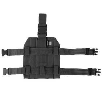 Накладка на ногу настегенна Mil-Tec Leg Base Molle Black (13484002)