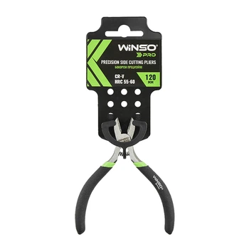 Бокорезы Winso Pro прецизионные 120мм Cr-V, прорезиненная ручка 904112