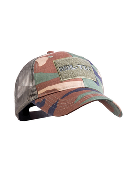 Кепка бейсболка тактическая Mil-Tec с сеткой Trucker Baseball Cap Multicam (12318520)