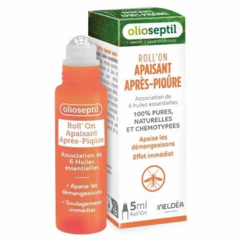 Ролер заспокоюючий після укусів комарів Olioseptil / ROLL-ON APAISANT APRES-PIQURE, 5 мл (OL29)