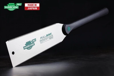 Пила ручна японська для дерева Takagi Shark Saw Pro Ryoba двoстороння тонка 17/9 TPI 240 мм (102221)