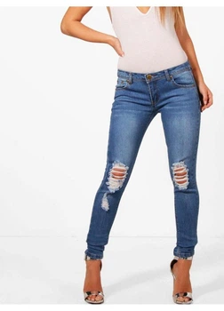 Джинсы boohoo 36 Синий EA7547_12
