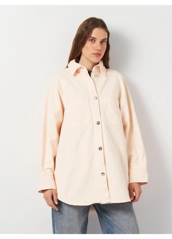 Сукня-піджак оверсайз H&M XS Персиковий 16-0185