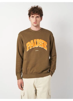 Свитшот H&M M Хаки 0981416_PAUSE_07