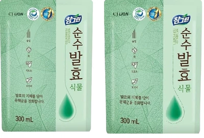 Упаковка засобів для миття посуду Lion Chamgreen Гірські трави 300 мл х 2 шт (4820019803173)