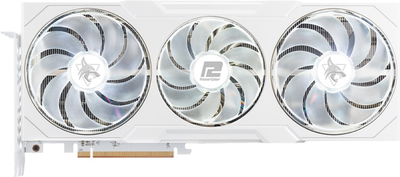 Видеокарта Powercolor PCI-Ex Radeon RX 7900 XT Hellhound Spectral White 20GB GDDR6 (320bit) (2500/20000) (1 x HDMI, 3 x DisplayPort) (RX7900XT 20G-L/OC/WHITE)