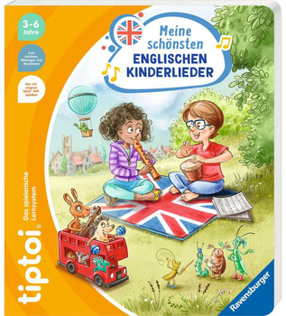 Дитяча книжка Ravensburger Tiptoi Мої улюблені англійські пісні для дітей (9783473492718)