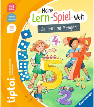 Książka dla dzieci Ravensburger Tiptoi Mój świat gier edukacyjnych: liczby i ilości (9783473492756)