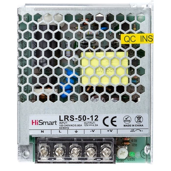 Блок питания HiSmart 12V, 4.2A, 50W