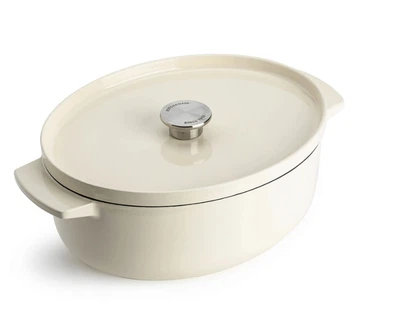 Гусятниця з кришкою KitchenAid СС006062-001 30 см 5.6 л кремова
