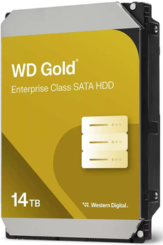 Dysk twardy Western Digital Gold Enterprise Class 14TB 7200rpm 512MB 3.5" SATAIII (WD142KRYZ)