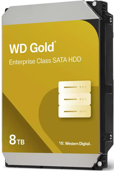 Dysk twardy Western Digital Gold Enterprise Class 8TB 7200rpm 256MB 3.5" SATAIII (WD8005FRYZ)