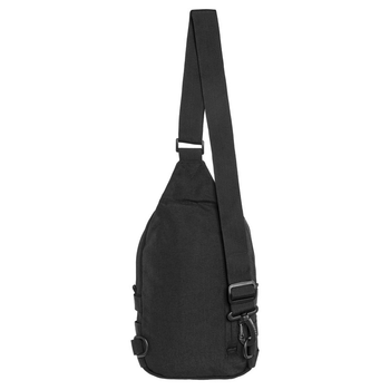 Сумка Mil-Tec тактическая через плече однолямковая Crossbody Bag Black (13726802)