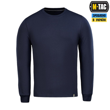 Тактический M-Tac пуловер 4 Seasons Dark Navy Blue темно-синий XL