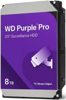 Жорсткий диск Western Digital Purple Pro 8TB 7200rpm 256MB 3.5" SATAIII (WD8002PURP)