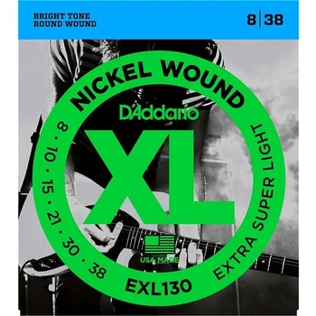 Струны DAddario EXL130 XL 8-38 Extra Super Light