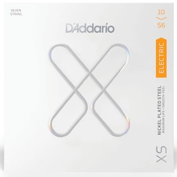 Струны DAddario XSE1056 XS Coated Electric 10-56 Regular Light 7-string