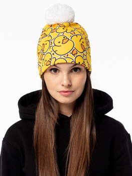 Czapka beany damska Mr. Gugu & Miss Go Rubber Duck WB21WH 2XL Żółta (5903845400996)