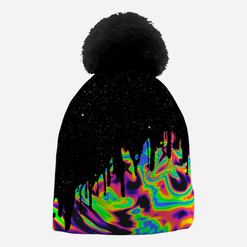 Czapka beany damska Mr. Gugu & Miss Go Holo Space WB21BL L Czarna (5903845400927)