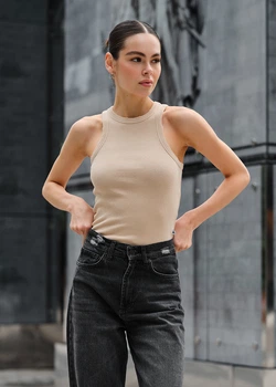 Жіночий топ Staff hop beige XS