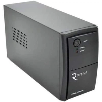 Джерело безперебійного живлення Ritar RTP500L-UX-IEC (300W) Proxima-L, LED, AVR, 3st, USB, 4xIEC-320 C14, 145-290Vac, 1x12V4.5Ah 500 ВА / 300 Вт / 4.5
